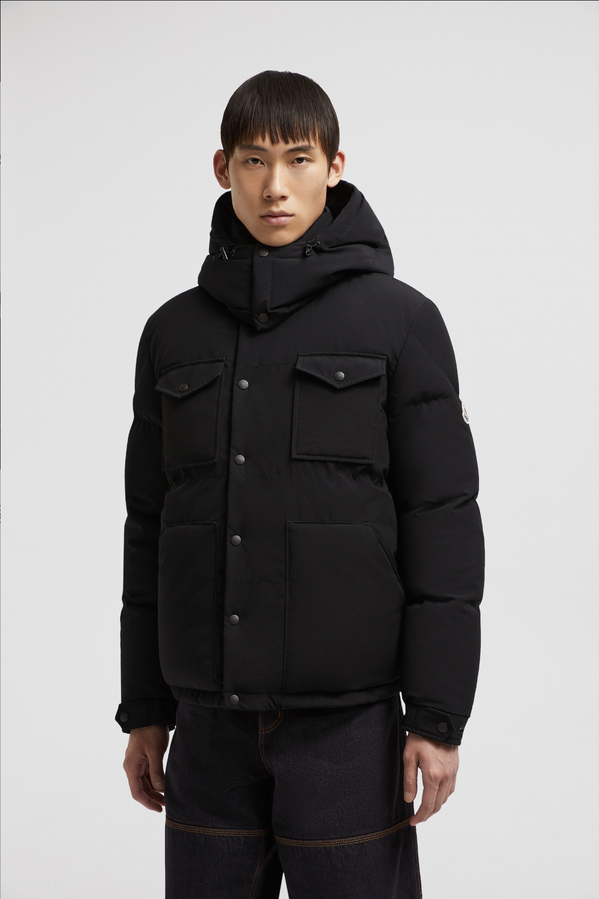 Moncler hombre negrita